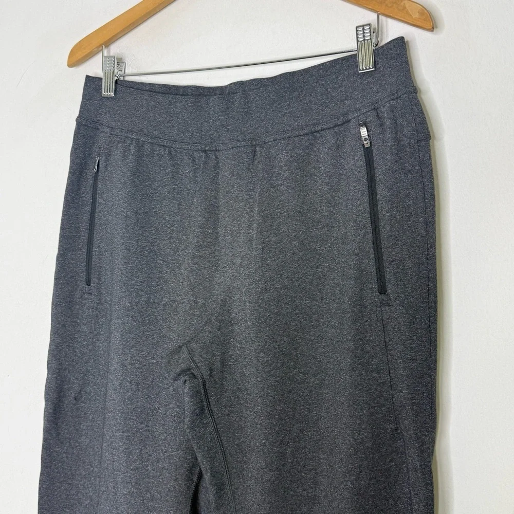 Lululemon Men’s Discipline Pants Heathered Gray Black Size Large Straight Leg